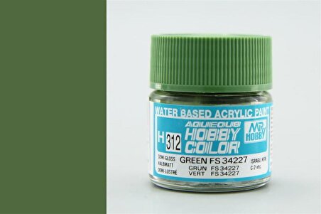 Gunze H312 10 ml. Green FS 34227, Aqueous Serisi Maket Boyası