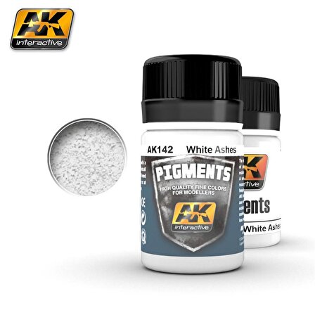 AK Interactive 142 35 ml.White Ashes Pigment