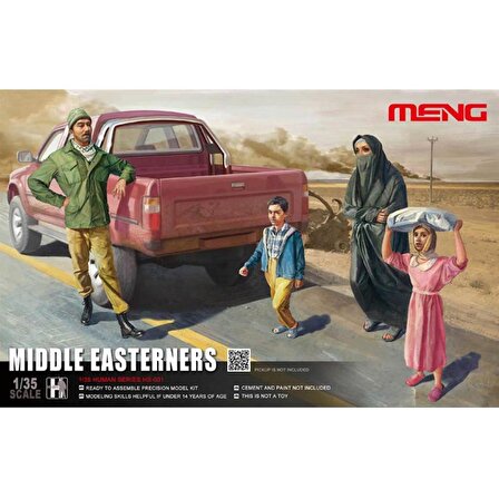 HS001 1/35 MİDDLE EASTERNERS İN THE STREET
