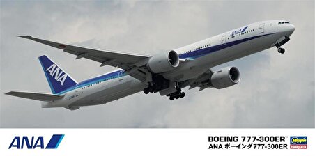 Hasegawa 18 10718 1/200 Ölçek Boeing 777-300ER ANA Yolcu Uçağı Plastik Model Kiti