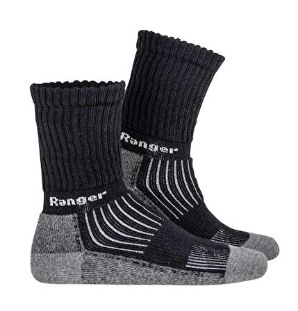 Oil Company Termal Ranger Çorap - Siyah, 39-42