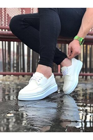 WG503 Beyaz Erkek Günlük Ayakkabı