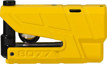 Abus 8077 Granıt Detecto X-Plus Motosiklet Alarmlı Disk Kilidi Sarı
