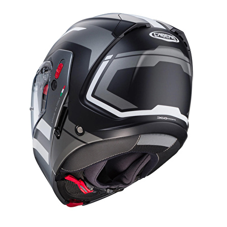 Caberg Horus X Çeneden Açılır Kask XL (ECE 22.06) (Mat Siyah-Beyaz)