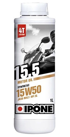 Ipone 15.5 15W50 4T Sentetik Motosiklet Yağı 1L