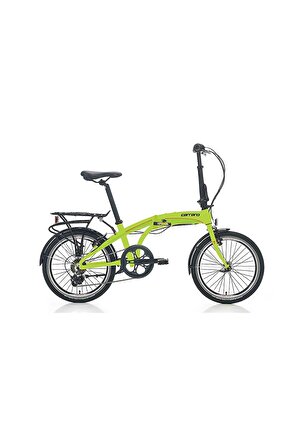 Carraro Flexı 106 20 Jant 6 Vites Unısex Katlanır Bisiklet Lime Yeşil-Siyah