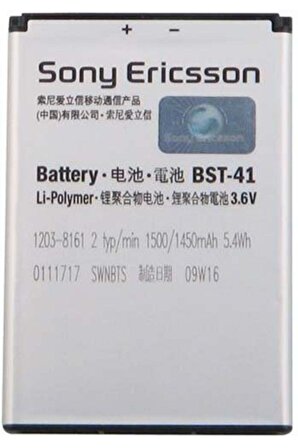 Sony Bst-41 Xperia Neo L Mt25i Uyumlu  Pil Batarya Rz