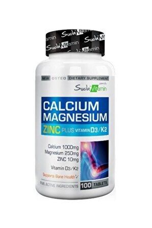 Suda Vitamin Collagen Calcium Magnesium Zinc Plus 100 Tablet