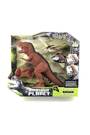 Oyuncak Uzaktan Kumandalı Işıklı Sesli Yürüyen Trex Dinozor Dinazor