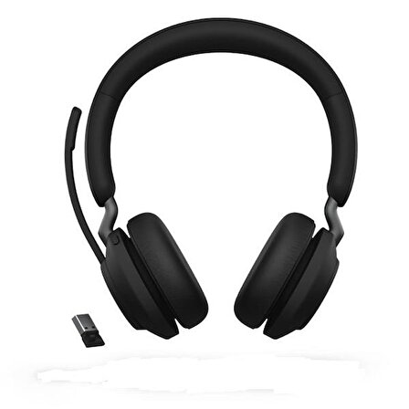 Jabra Evolve2 65 Duo Siyah (USB-A) Kulak Üstü Kulaklık (Jabra Türkiye Garantili)