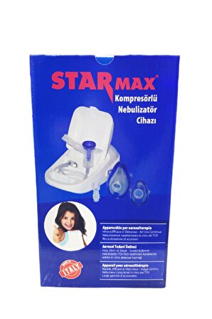Starmax Kompresörlü Nebulizatör Cihazı '' Orjinal Italyan Üretimi''
