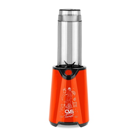 Cvs DN 4531 Twist 600 W Personel Blender TURUNCU Mix go (milkshake, buzlu kahve, smoothie, meyve veya sebze karışımları)