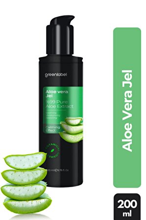 Greenlabel Aloevera Jel 200 Ml.