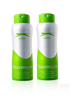 Slazenger Deodorant Yeşil Women 150 ML 2Lİ