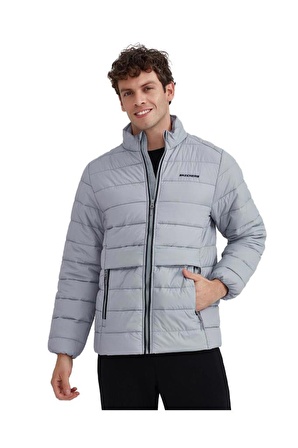  Skechers Erkek Mont M Outerwear Padded Jacket Gri Erkek Mont S231242-035