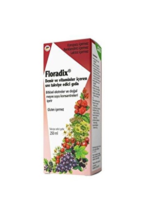 Floradix Demir Ve Vitaminler Içeren Sıvı Takviye