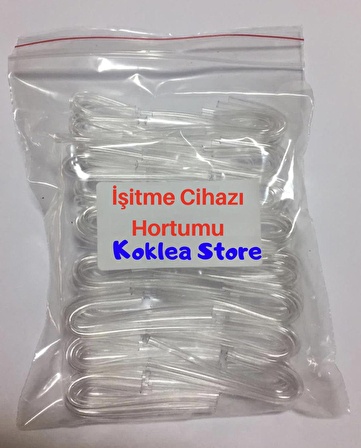 İşitme Cihaz Hortumu 10 'lu Paket, Kulak Cihazı Hortumu 10 Adet