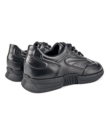 Diavel Siyah Hakiki Deri Erkek Spor (Sneaker) Ayakkabı Numara 42