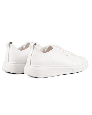 Sportster Hakiki Deri Beyaz Erkek Spor (Sneaker) Ayakkabı Numara 42