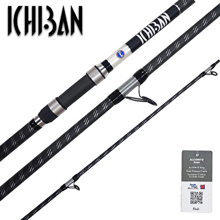 Tournament Fishing ICHIBAN 4.20 Mt Long Cast Concept 100-260gr atarlı 3 Parça Surf Olta Kamışı