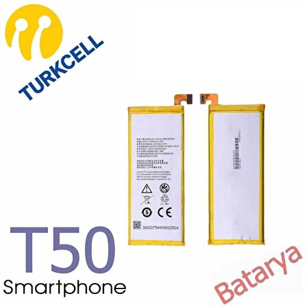 Turkcell T50 Batarya Turkcell T50 Uyumlu Batarya