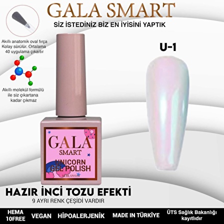 GALA SMART UNİCORN SERİ KALICI OJE U1