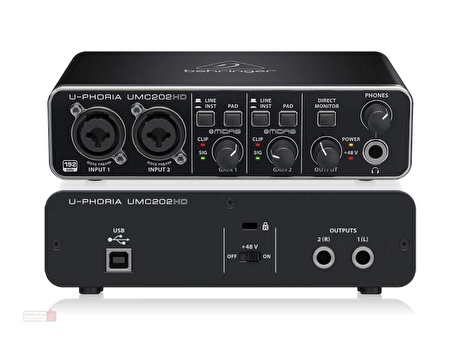 BEHRINGER U-PHORIA STUDIO PRO / Kayıt Paketi