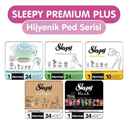 Sleepy Premium Plus Normal Hijyenik Ped 106 Adet