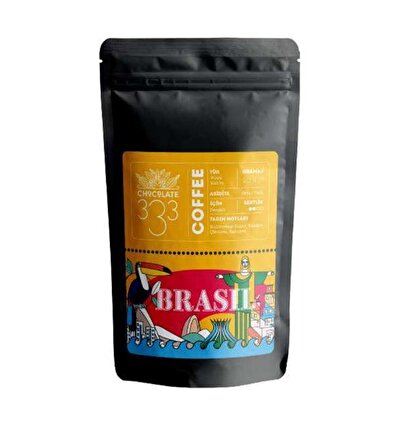 Chocolate 333 Brazil Yumuşak İçim Brezilya Filtre Kahve 500 gr