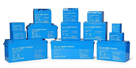 Blue Battery 12 Volt 12 Amper Bakımsız Kuru Akü , Ups Aküsü