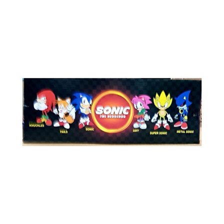 Sonic Oyuncak Figür Sonic Power Figür Sonic 5li Figür Seti Supersonic Metalsonic Figürleri