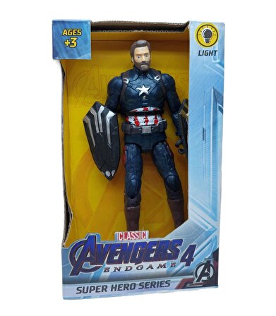 Captain America Marvel Süper Kahraman Figür