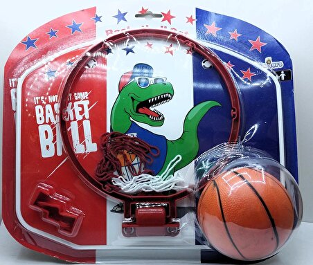Dino Basketbol Pota ve Top  Oyuncak Seti