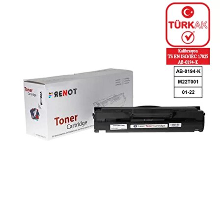 RENOT HPB-TN1040 BROTHER HPB-TN1040 1500 Sayfa BLACK SİYAH MUADIL Lazer Yazıcılar  için Toner
