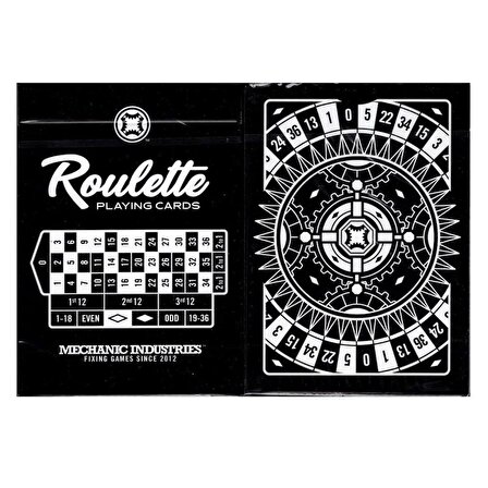 Bicycle Roulette Marked Oyun Kağıdı Limited Edition USPCC Koleksiyonluk iskambil Kartları Destesi