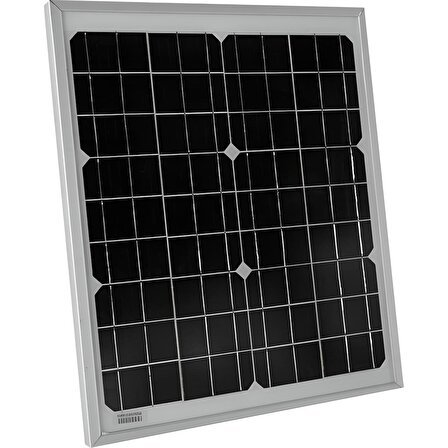 25 Watt Güneş Paneli - Lamba ve aydınlatma için solar güneş paneli
