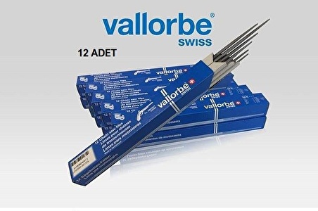 Vallorbe 13/64 Motorlu Testere Eğesi 5.2 mm 12 Adet - Tabanca Eğe