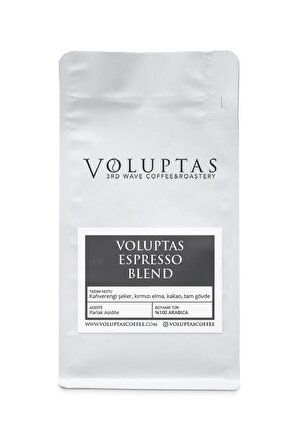 VOLUPTAS COFFEE Espresso Blend Premium Gourmet %100 Arabica Öğütülmüş 250 G