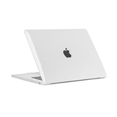 Vendas Apple Macbook 15' Air M2 2023 A2941 Uyumlu Alt / Üst MSoft Kristal Kapak