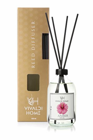 Vivaldi Home Amber Çiçeği Çubuklu Oda Kokusu 100 ml