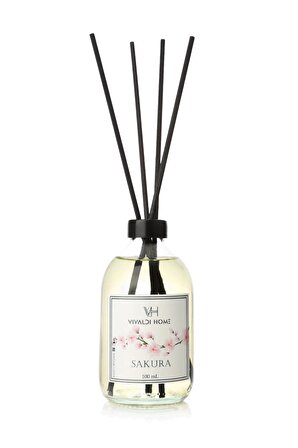 Vivaldi Home Sakura Çiçeği Çubuklu Oda Kokusu 100 ml