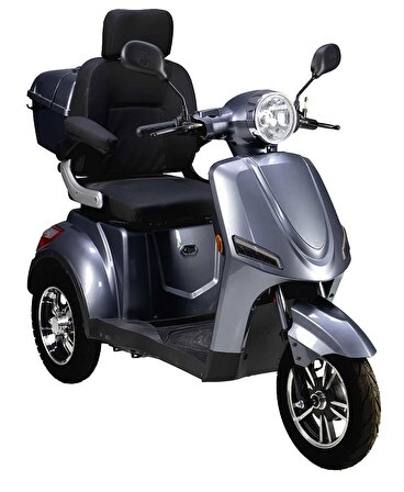 Volta VM4 Neo Üç Tekerlekli Elektrikli Motosiklet Gri