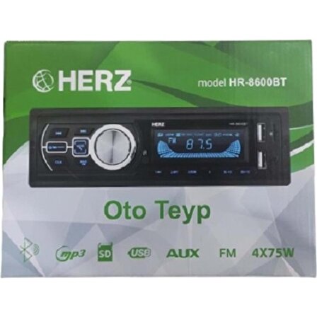 Herz Oto Teyp HR-8600BT
