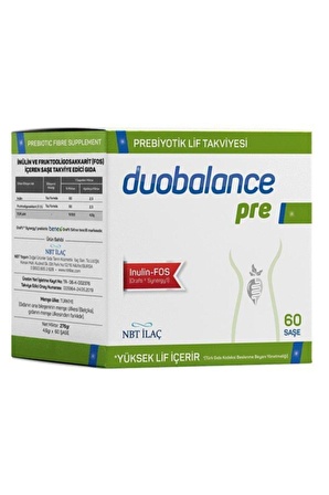 Nbt Life Duobalance Pre Prebiyotik Lif 60 Saşe