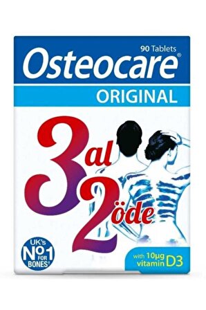 Osteocare Original 90 Tablet - 3 AL 2 ÖDE - SKT:06/2026