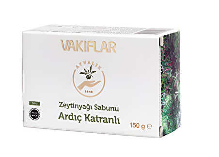 Ayvalık Vakıf Zeytinlikleri ARDIÇ KATRANLI ZEYTİNYAĞI SABUNU 150 GR