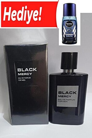 Black Eau De Parfüm 50 Ml Edp Erkek Parfüm + Nivea Vücut Spreyi (hediye)