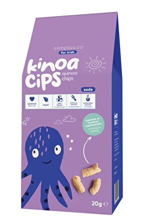 Sade Glutensiz Yağsız Kinoa Cips - Çocuklara Özel - 20gr