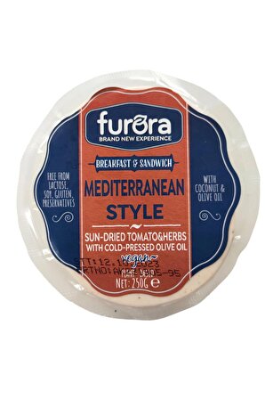 Mediterranean Style- Kuru Domatesli Otlu Sarımsaklı Vegan Peynir