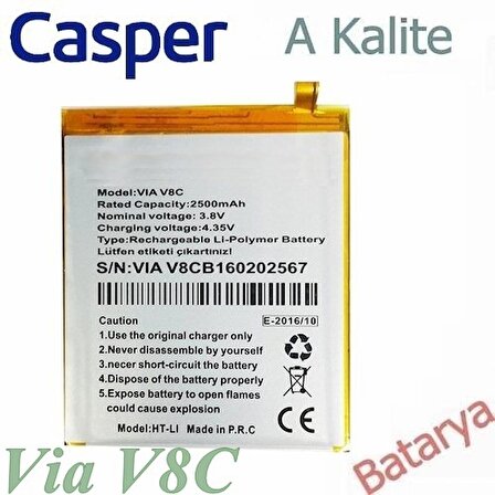 Casper Via V8C Batarya